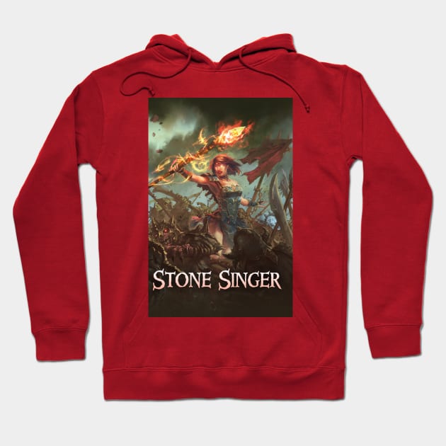 Stone Singer: Word and Deed Hoodie by Joseph J Bailey Author Designs